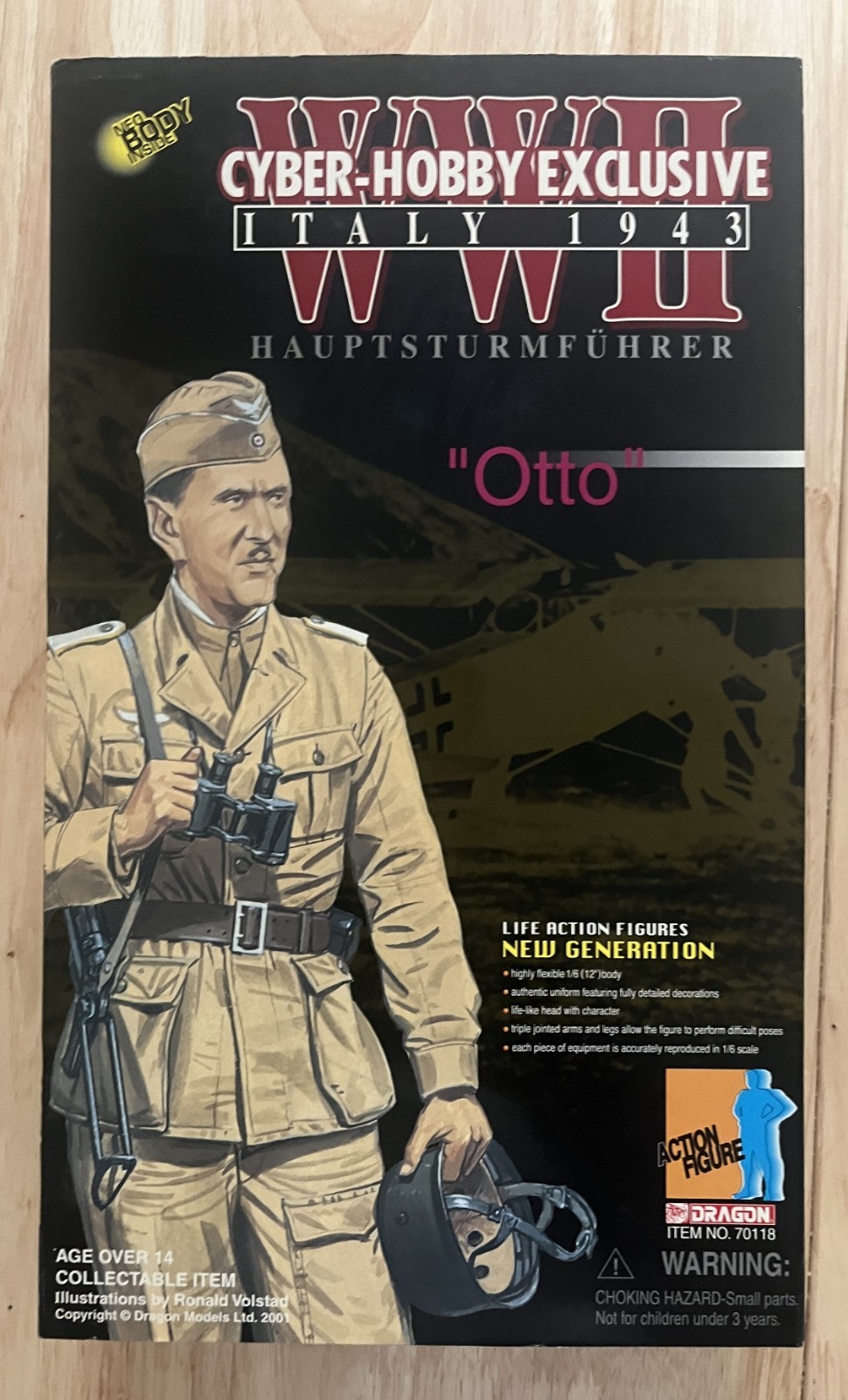 WWII Cyber-Hobby Exclusive Italy 1943 Otto Action Figure [Dragon Models 2001]
