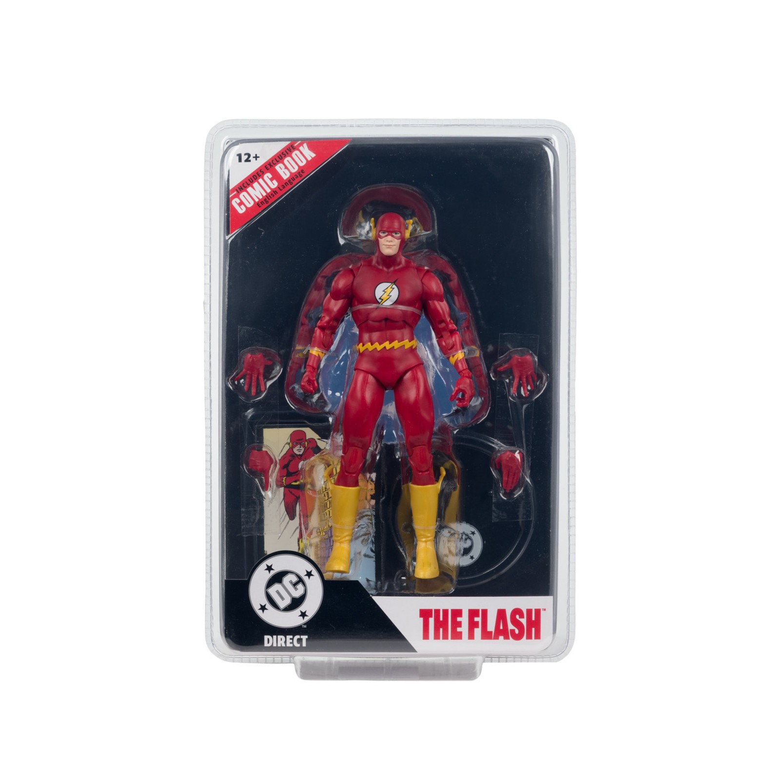 McFarlane DC Page Punchers The Flash Barry Allen (The Flash #123) 7in Figure