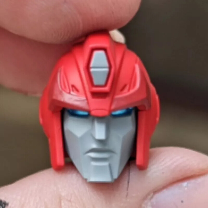 ABS Casting Replacement Head Upgrade Kit For Kingdom Rodimus Prime Accessories
