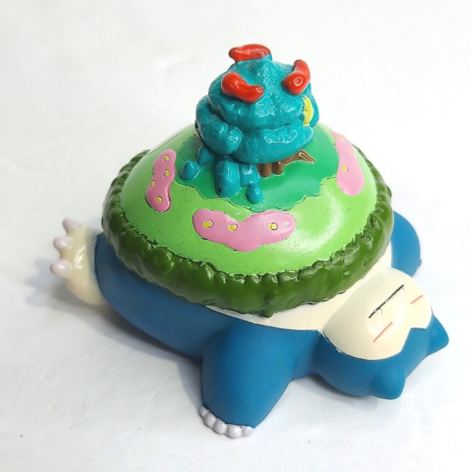 2020 Pokemon 2&Prime; Gigantamax Snorlax with Tree Finger Puppet Figure Bandai