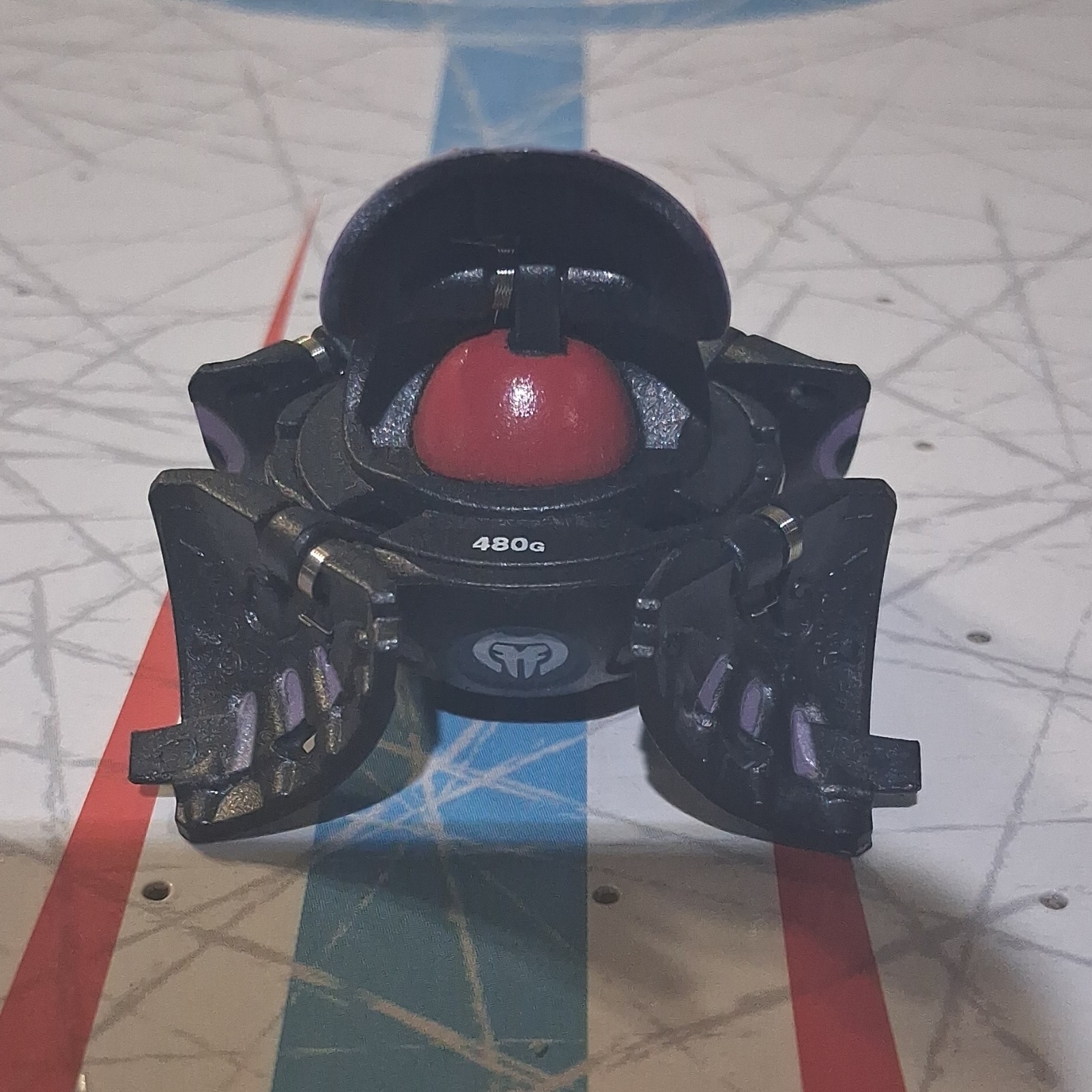Bakugan Darkus Webam Spider 480G Black Purple Red Action Figure Battle Brawlers