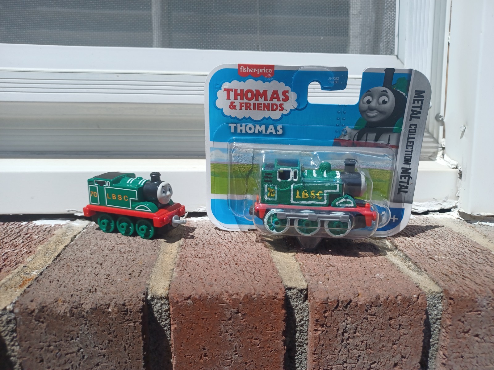 Green LBSC Thomas Diecast Custom Lot Adventures and Push Along
