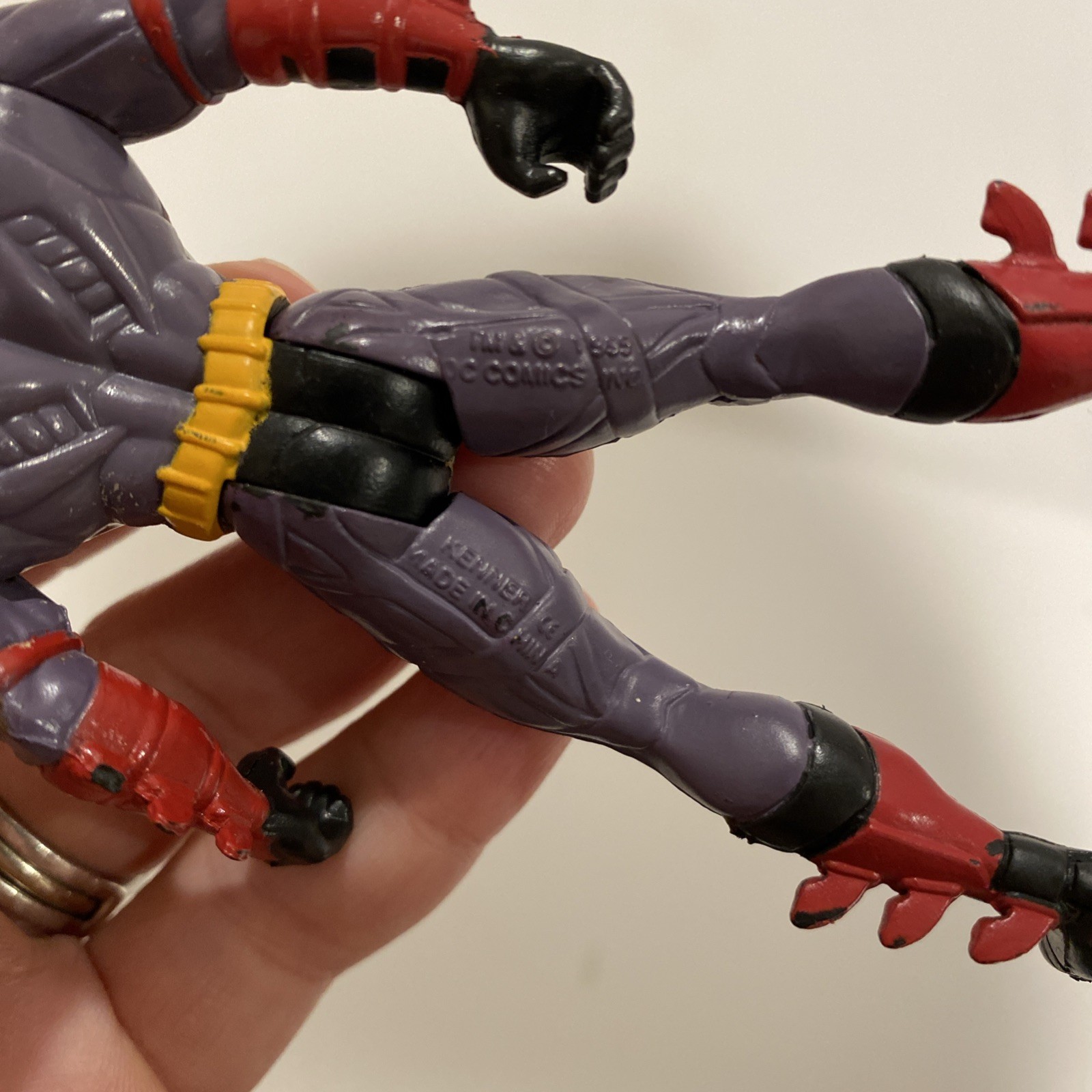 Attack Wing Batman Action Figure 5&Prime; Batman Forever Kenner Vtg 1990s 1995