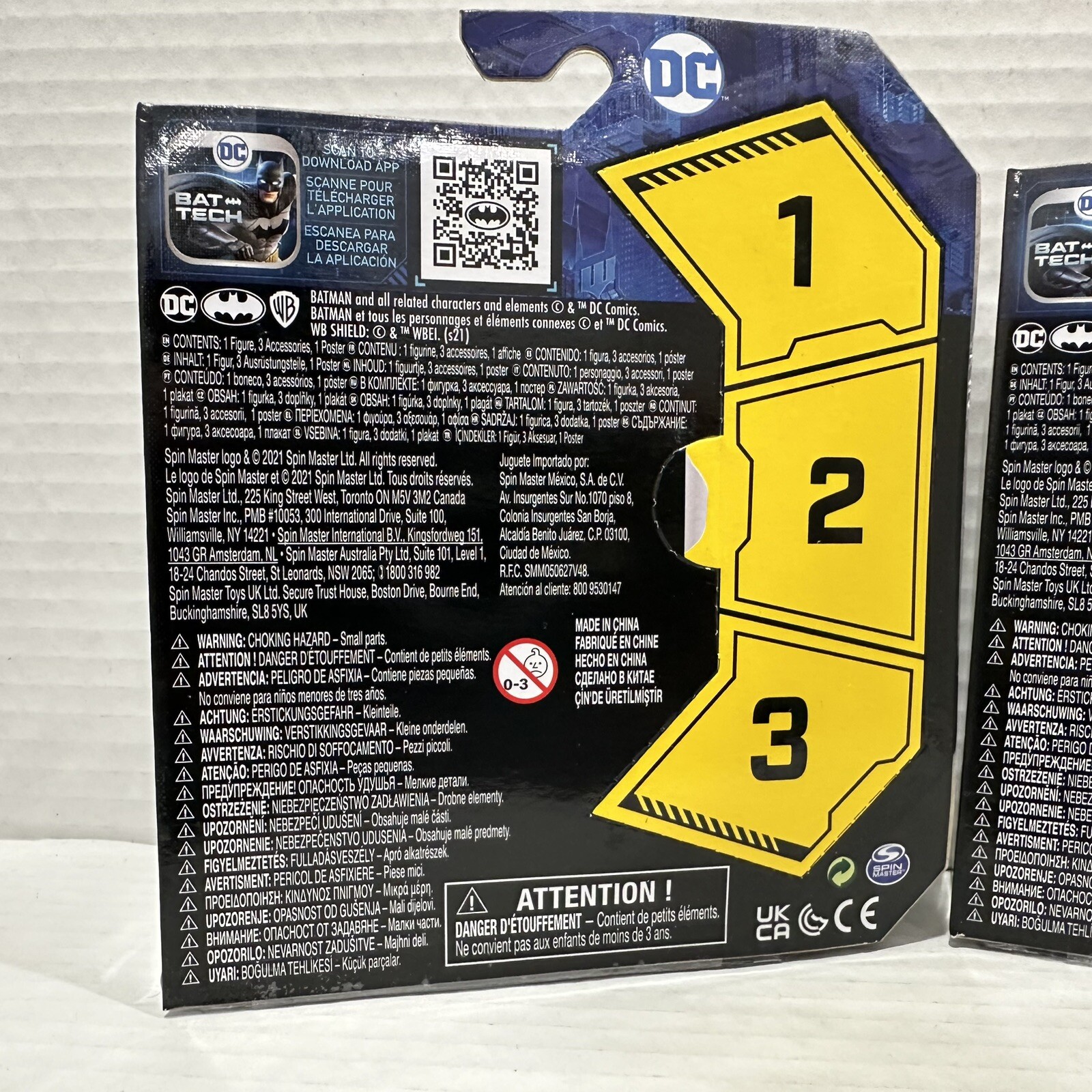 Spin Master DC Bat-Tech Batman & King Shark Action Figure 2-Pack Set Toys Kids