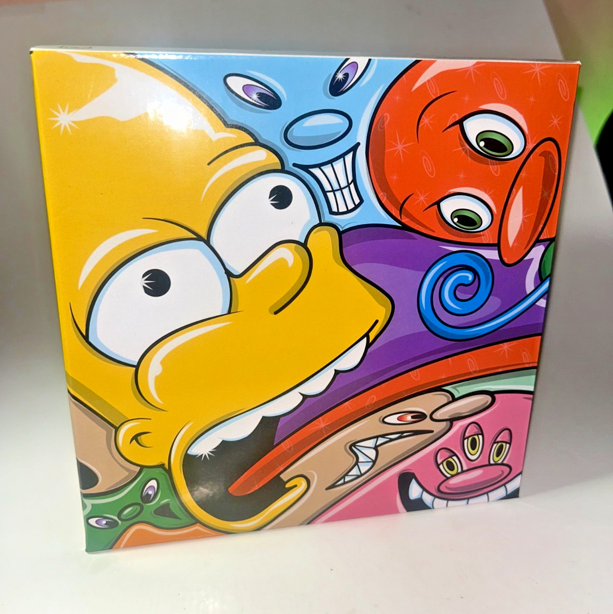 KIDROBOT THE SIMPSONS 2015 KENNY SCHARF BART 6&Prime; DESIGNER URBAN ART TOY