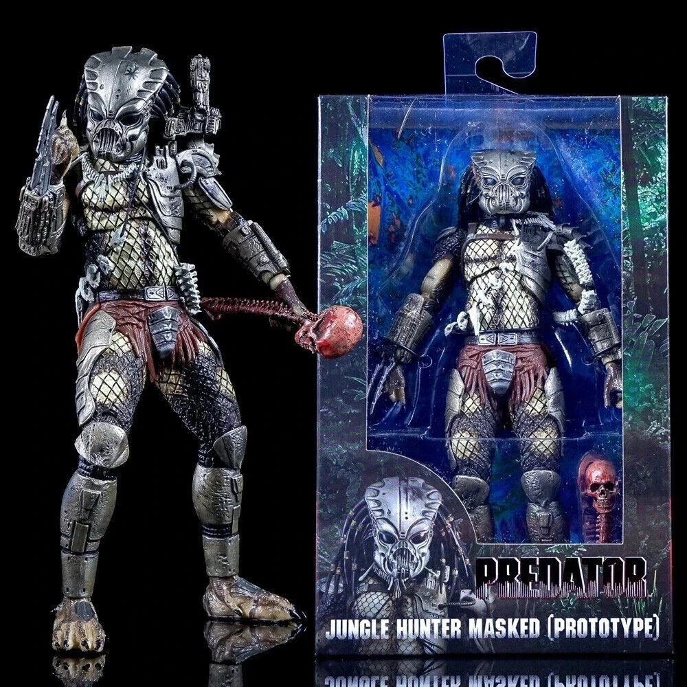 NECA Predator Jungle Hunter Masked 7” 30th Anniversary Action Model-NEW