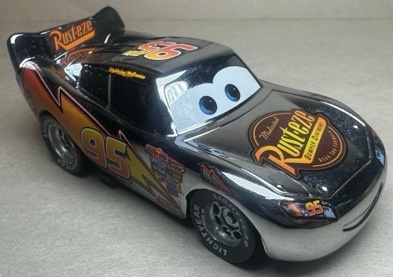 Disney Pixar Cars 3 Shining Silver Metallic Lightning McQueen Diecast 1:55 FC
