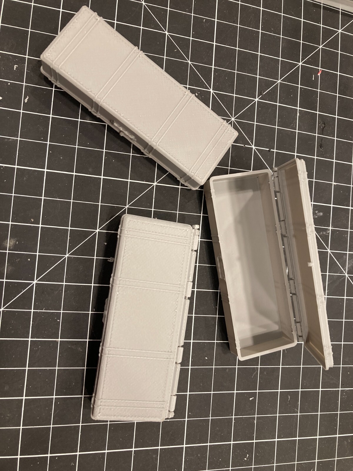 Action Figure Weapons Case Fully Functional Lid, Hobby Parts, Multiple Scales