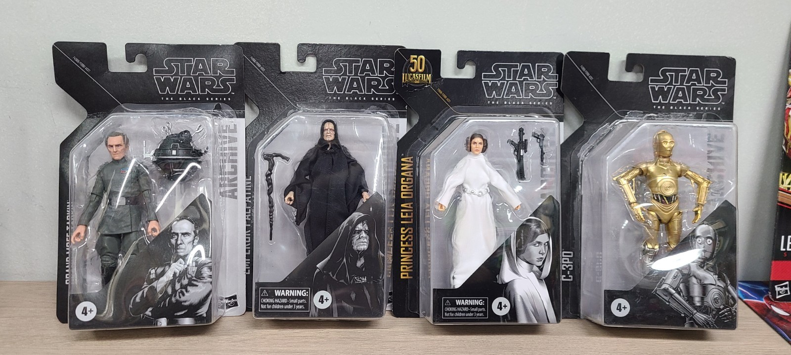 4 x Star Wars The Black Series Action Figures Bundle Damaged Packaging