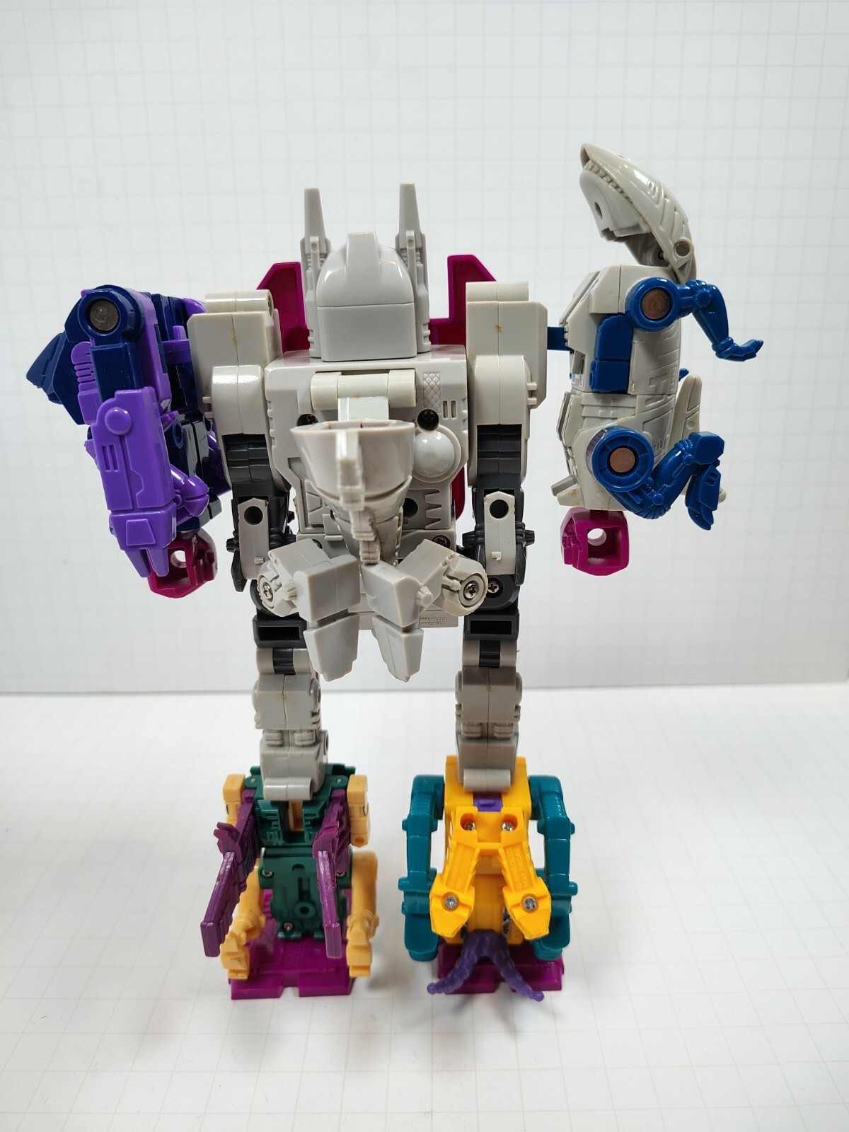 Transformers G1 Vintage Combiner Gestalt Terrorcons Abominus complete Paper Card