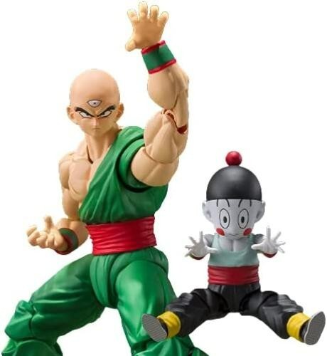 Dragon Ball Z Tien Shinhan & Chiaotzu Action Figure S.H.Figuarts Toei Japan
