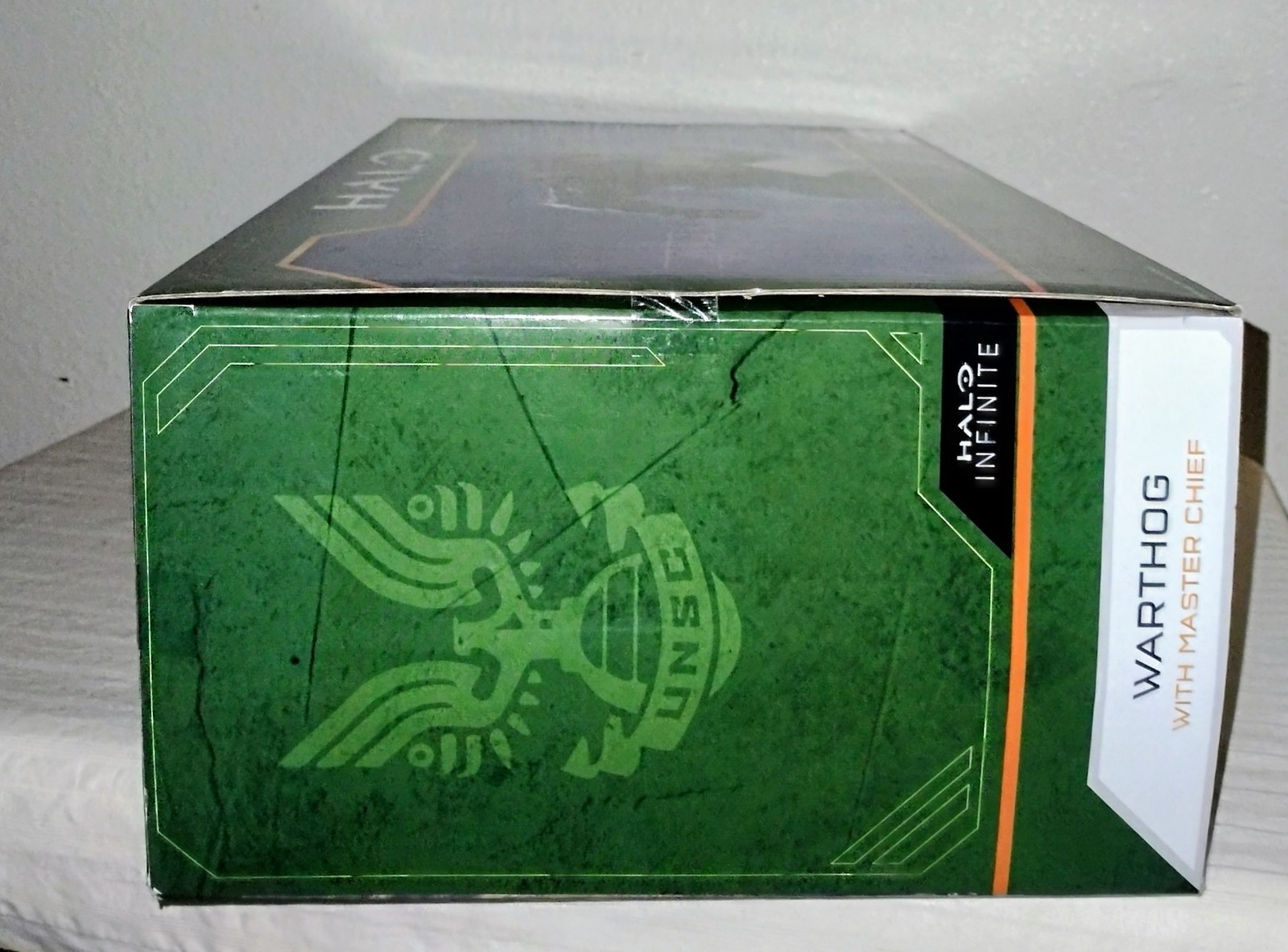 Halo Infinite Warthog with Master Chief 4.5&Prime; Scale Wicked Cool Toys New Unopened