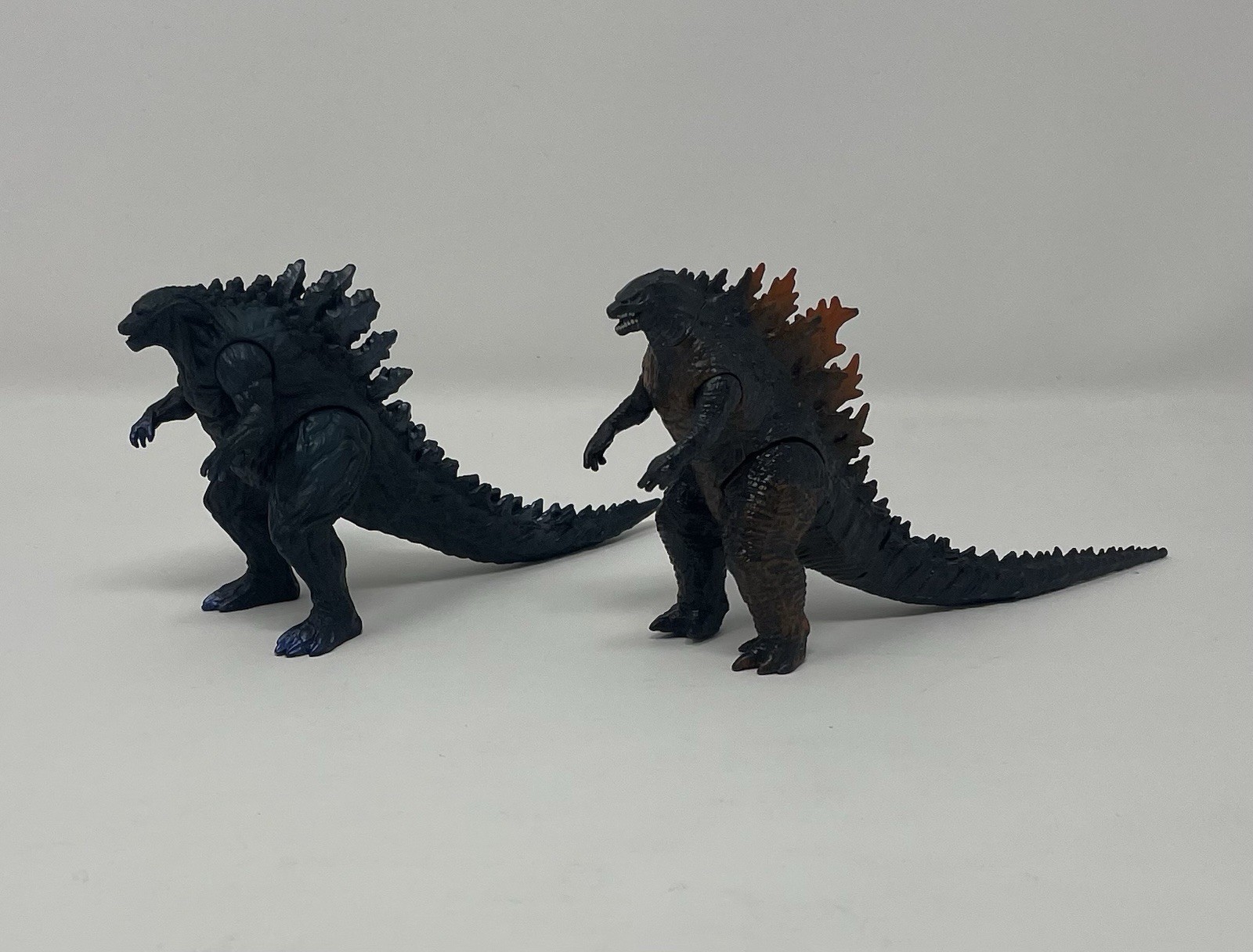 Toho 3 in Godzilla figures Lot Used