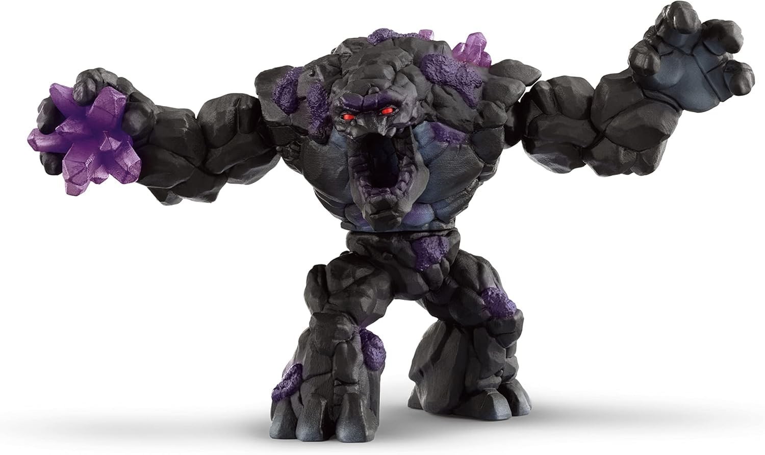« 9” Shadow Stone Monster Toy – Movable Arms & Jaw, Rotating Body – Battle Action