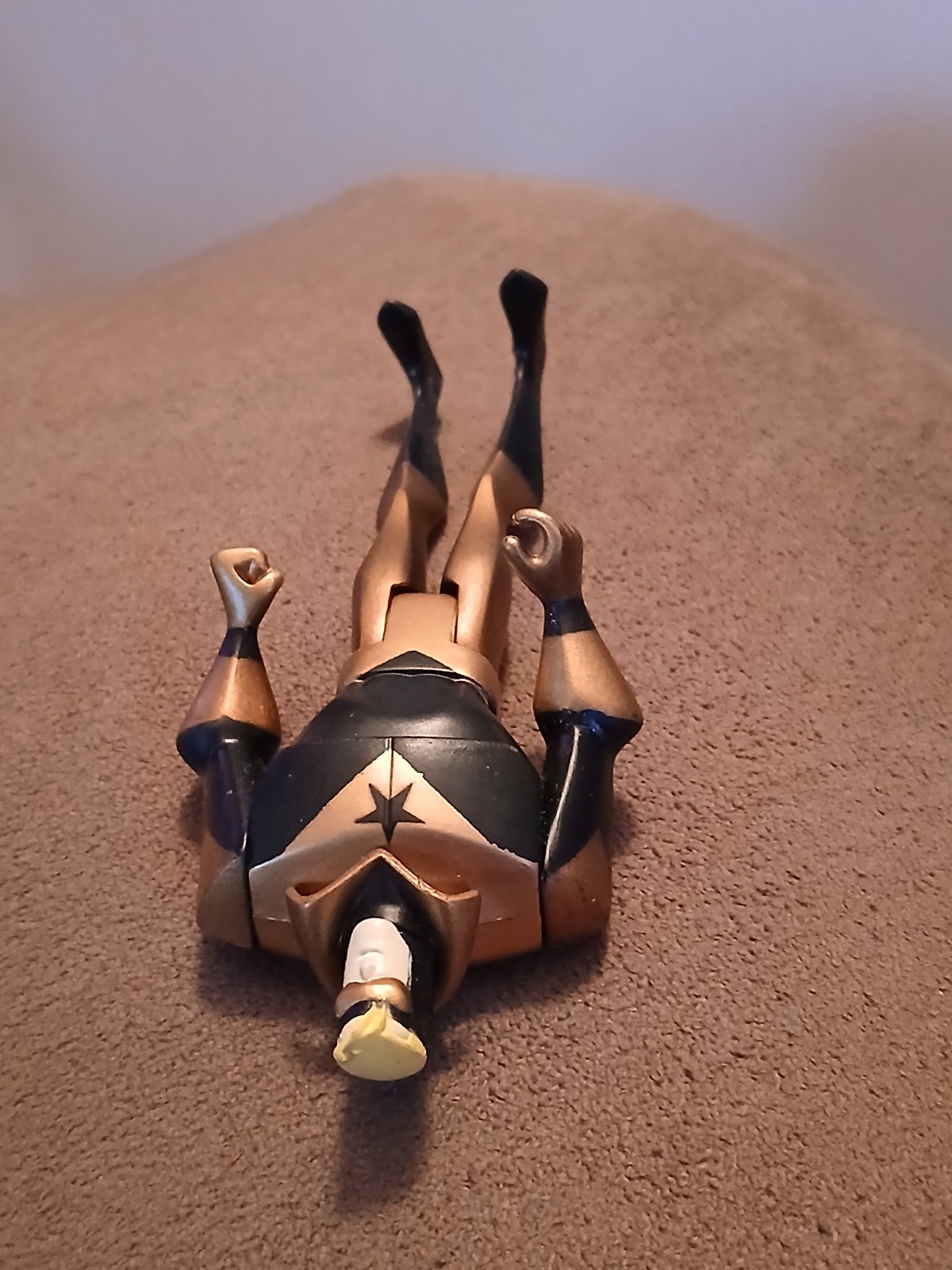 Booster Gold Justice League Unlimited 4&Prime; DC Universe Black Suit