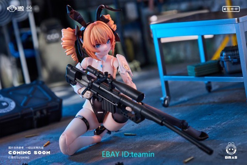 Sushing Bunny Rapid Action Squad Leoni 1/12 Scale Figure Toys Gift In Stock