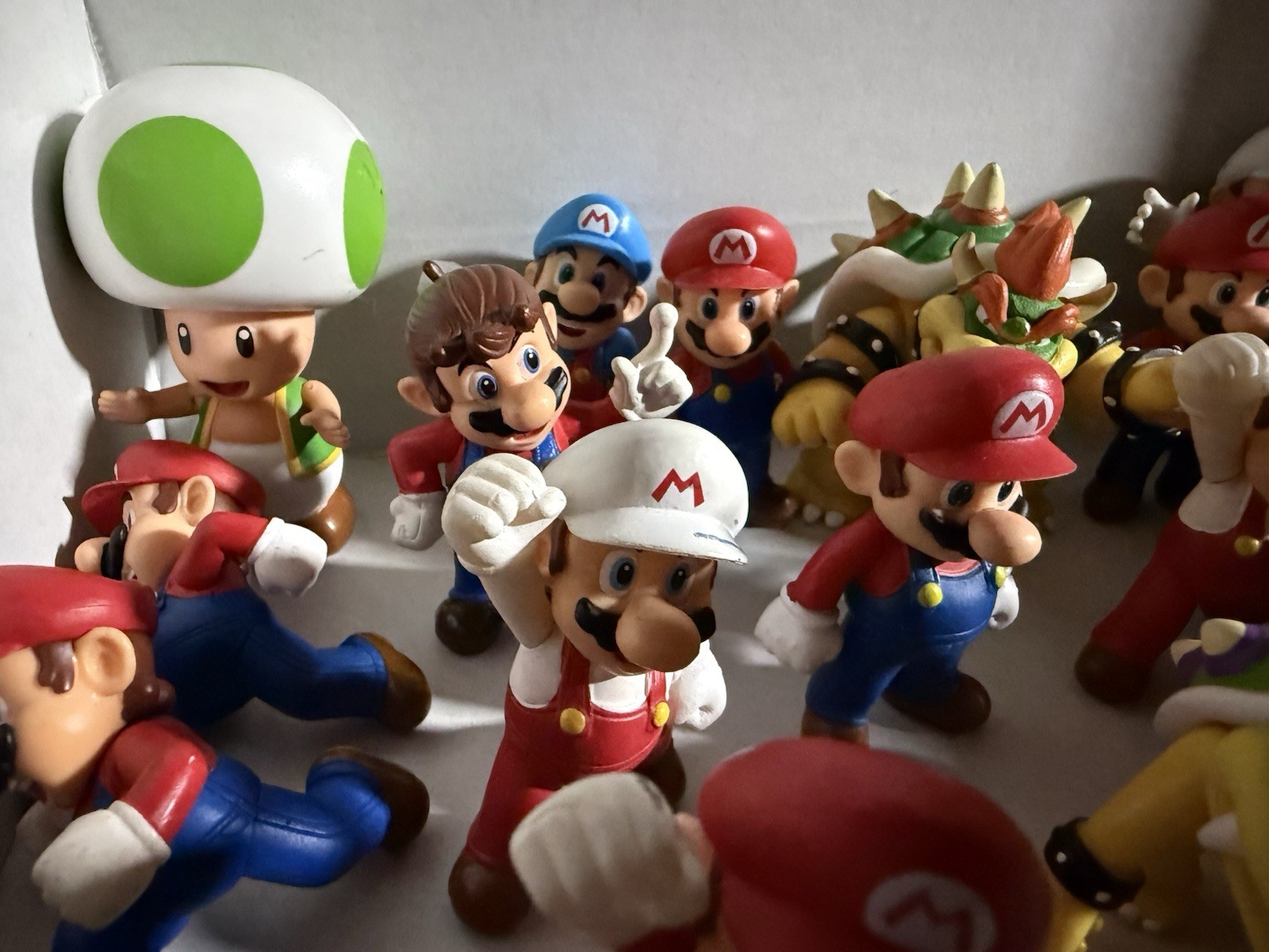 Nintendo Super Mario Assorted Figure Lot Of 35