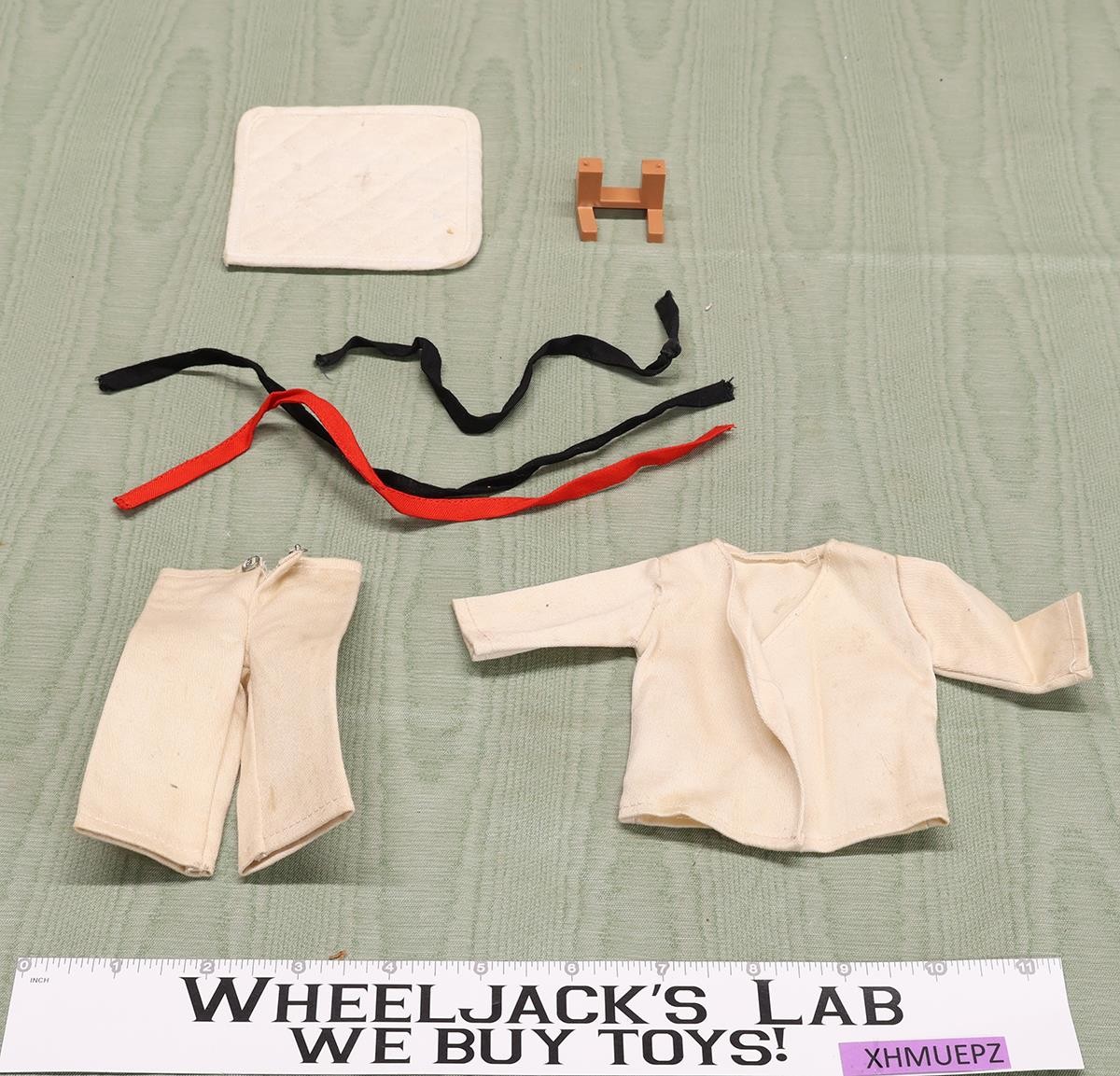 GI Joe Adventure Team Karate Uniform w/ Mat 1971 Hasbro 12&Prime; Accessory Outfit