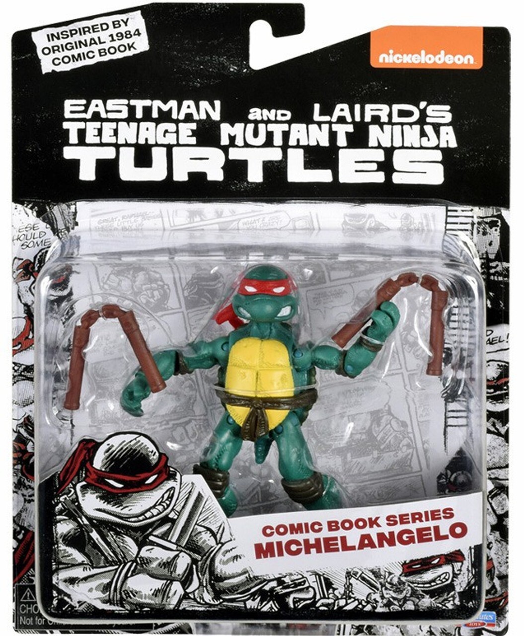 Teenage Mutant Ninja Turtles 1984 Comic Book Series Michelangelo 4&Prime; Figure NEW