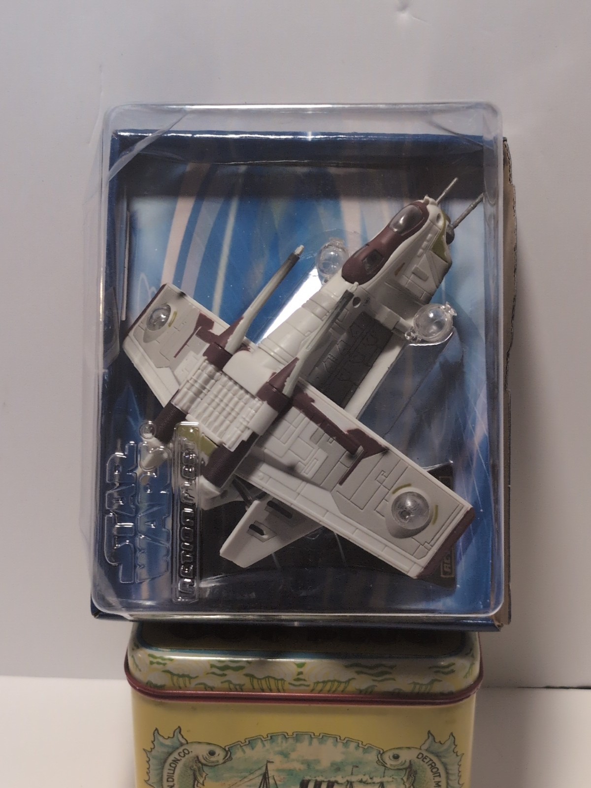 New Sealed 2002 Star Wars Micro Machines Action Fleet Republic Gunship Hasbro