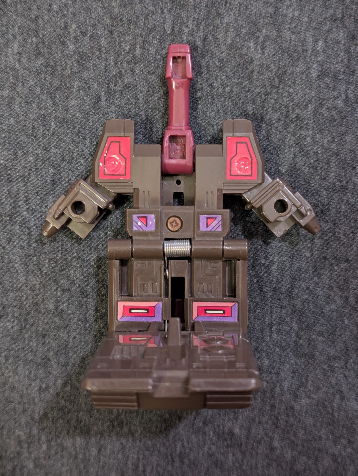 Vintage Hasbro TRANSFORMERS Generation One G1 Duocons FLYWHEELS Tank Only Duocon