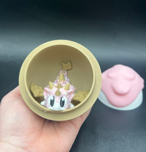 3D Printed Flexi Sugar Rush Dragon with Egg – 4&Prime; Articulated PLA Toy Gift