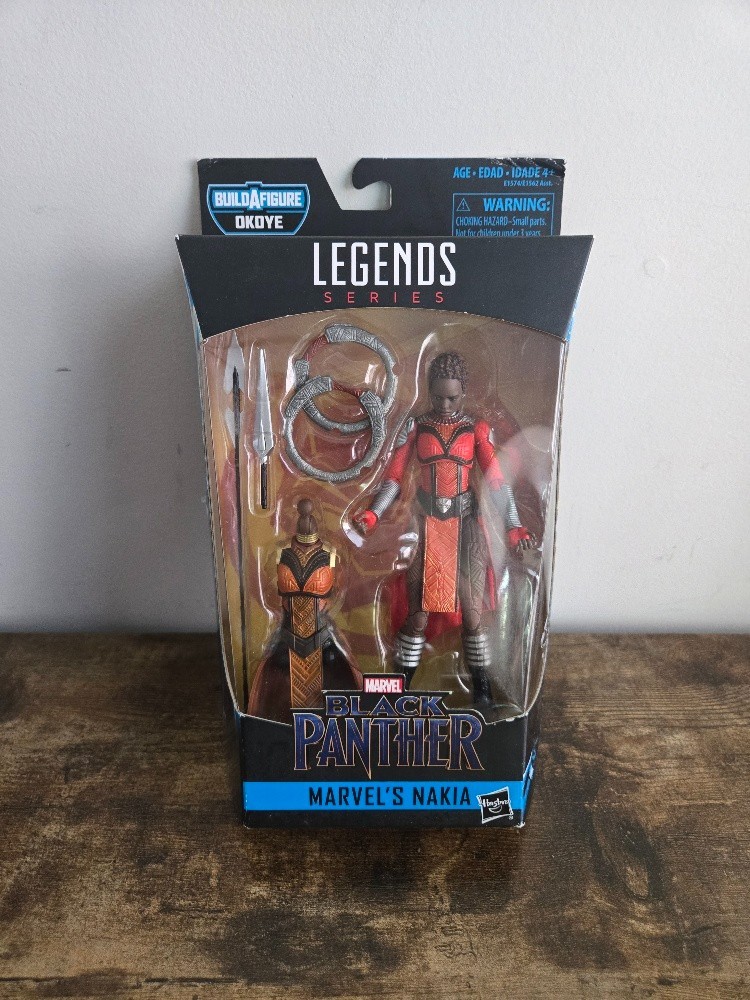 Hasbro Marvel Legends Okoye Series Black Panther Nakia 6 Inch Action Figure