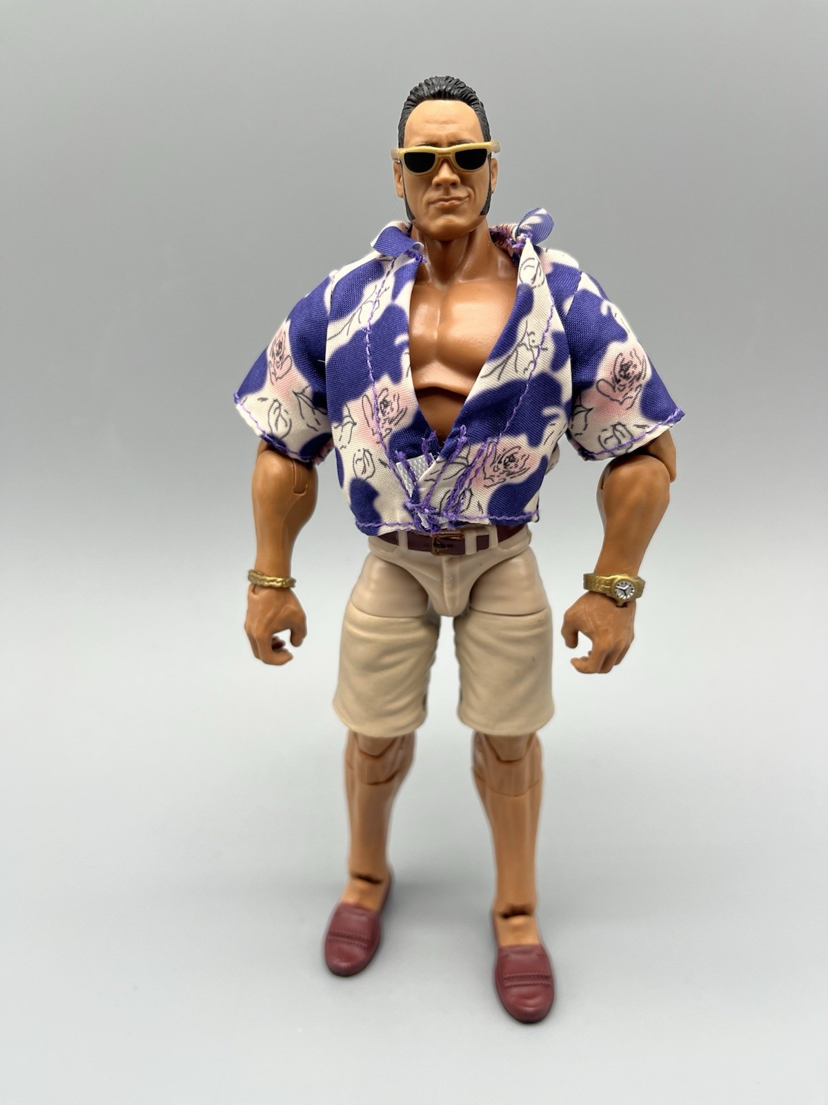 Mattel WWE Elite The Rock Action Figure From Maivia Legacy Three Pack