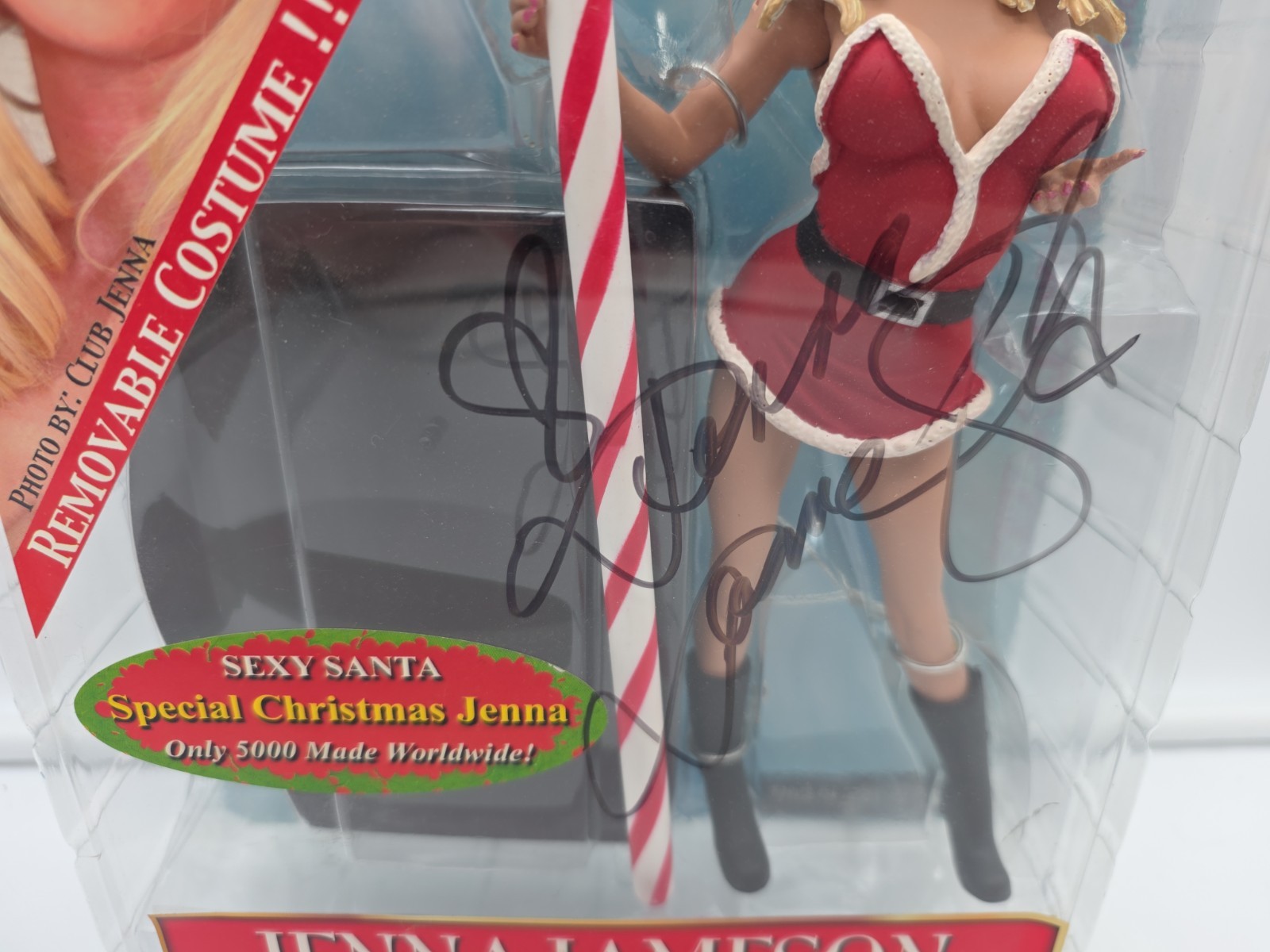 FIGURE ADULT XXX SUPERSTARS JENNA JAMESON Santa Series 1 Signed Only 5000 Made