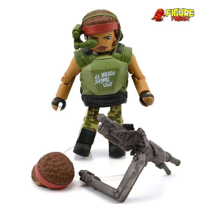 Aliens Minimates Series 2 Common Set (Vasquez, Hudson, Jumpsuit Ripley & Newt)