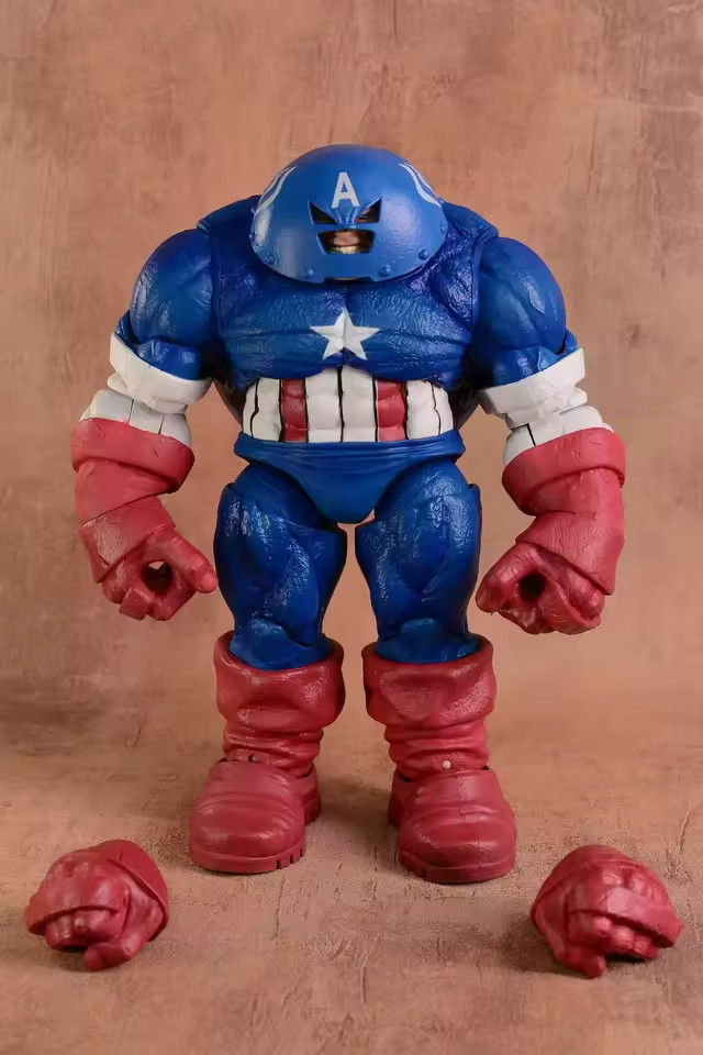 Captain America Juggernaut Diamond Select Toys Marvel Select X-Men Action Figure