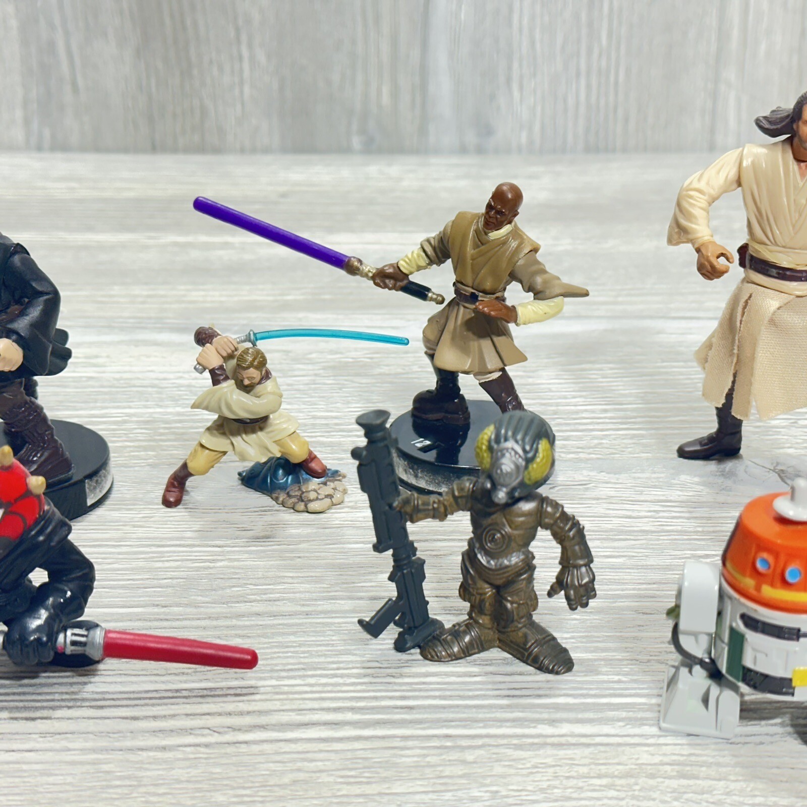 Playskool Star Wars Galactic Heroes Chopper C1-10P Lom Bounty Figure Mixed Lot