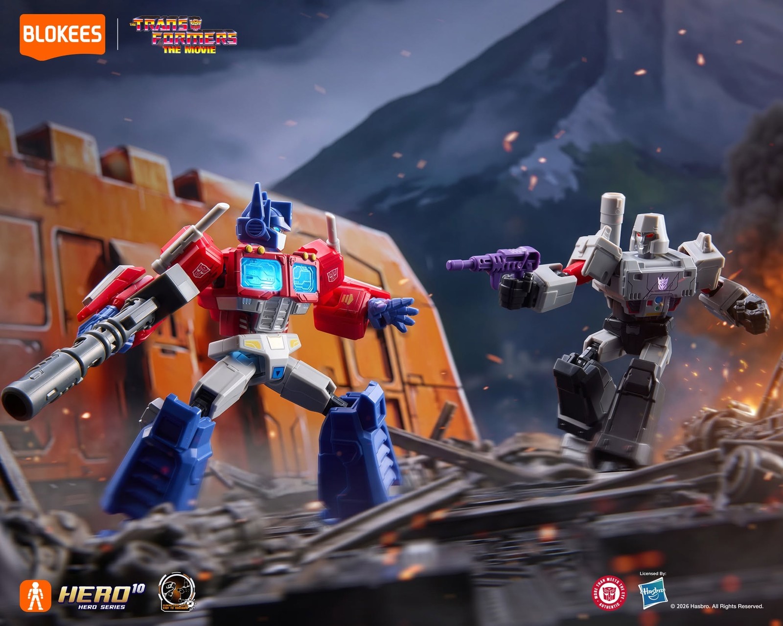 Blokees Transformers Shining Version 05 Eternal Rivalry Random 1PCS Unopened