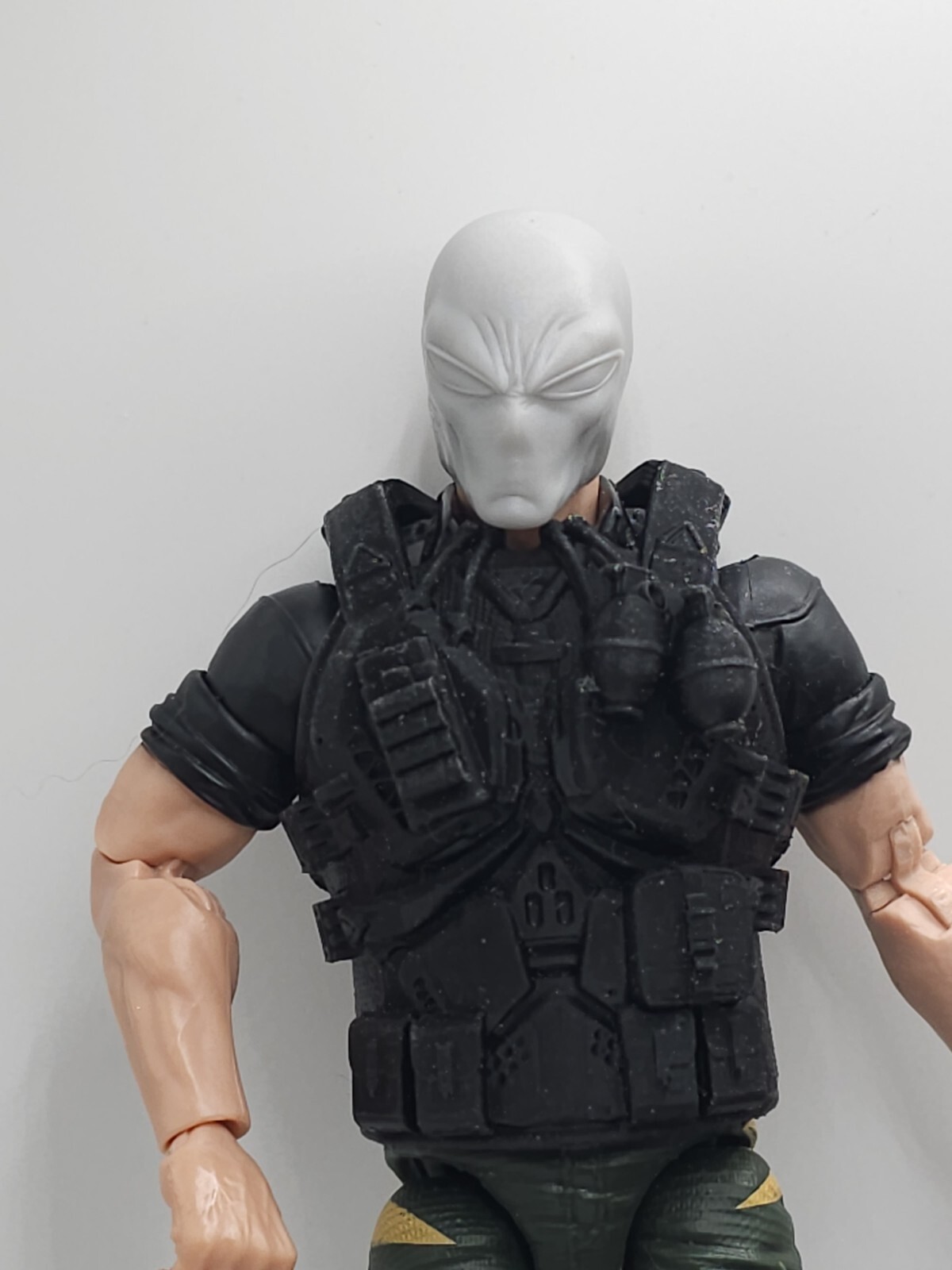 3d Printed SPIDERMAN BEN REILLY HEAD 1:12 6&Prime; GI Joe Classified/Marvel Legends
