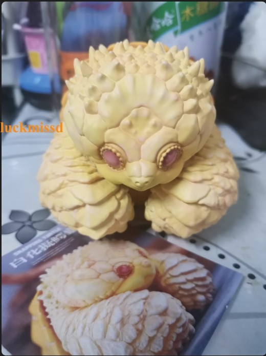 Alligator Snapping Turtle Figure Model Resin Collection Animal 8cm Doll Toys