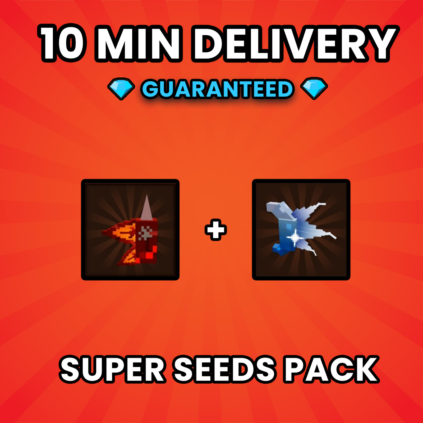 Dragon&rsquo;s Breath + Moon Bloom Seed | Grow A Garden 2 🚚 10 Minute Delivery 🚚