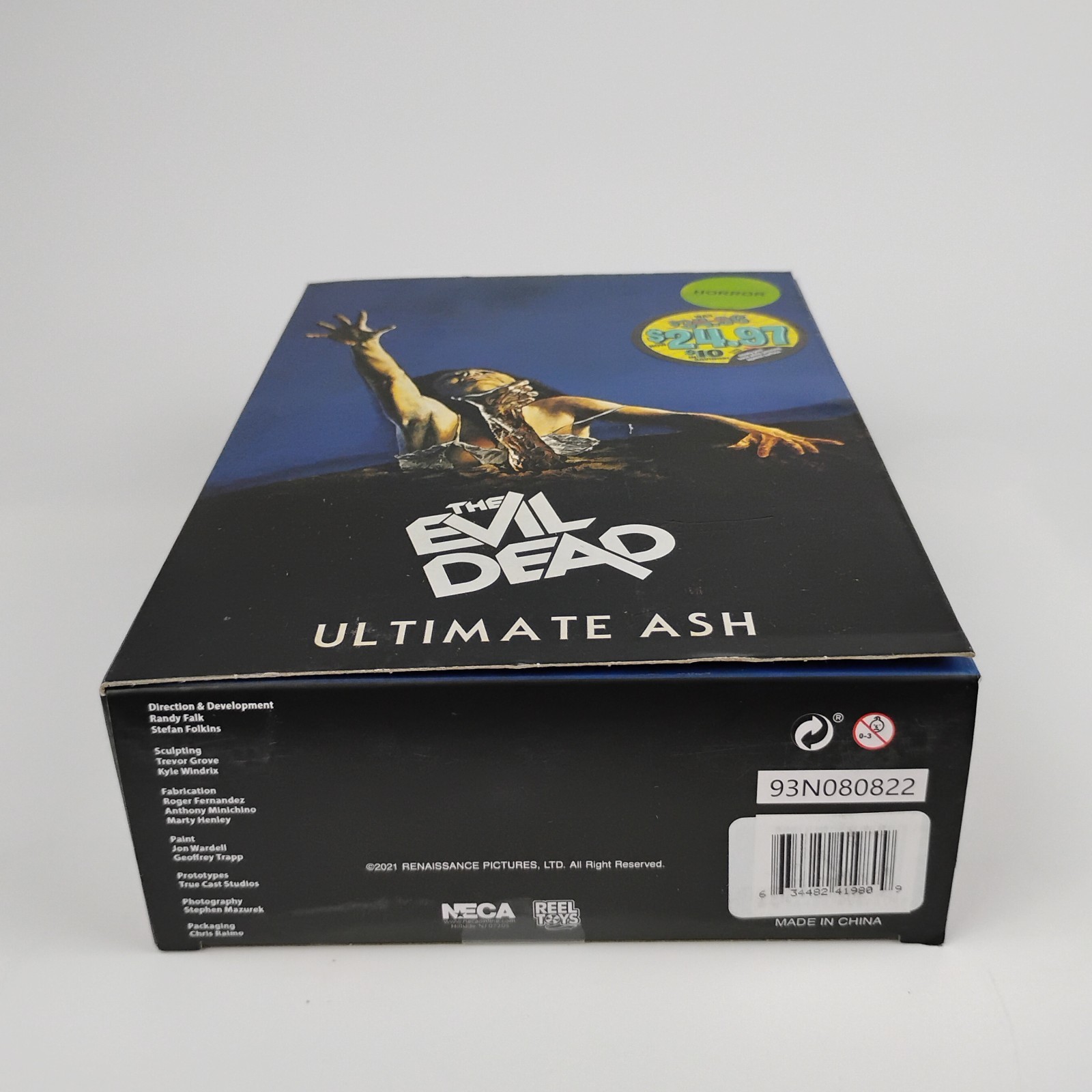 NECA The Evil Dead Ultimate Ash 40th Anniversary 7&Prime; Action Figure New Bruce NEW