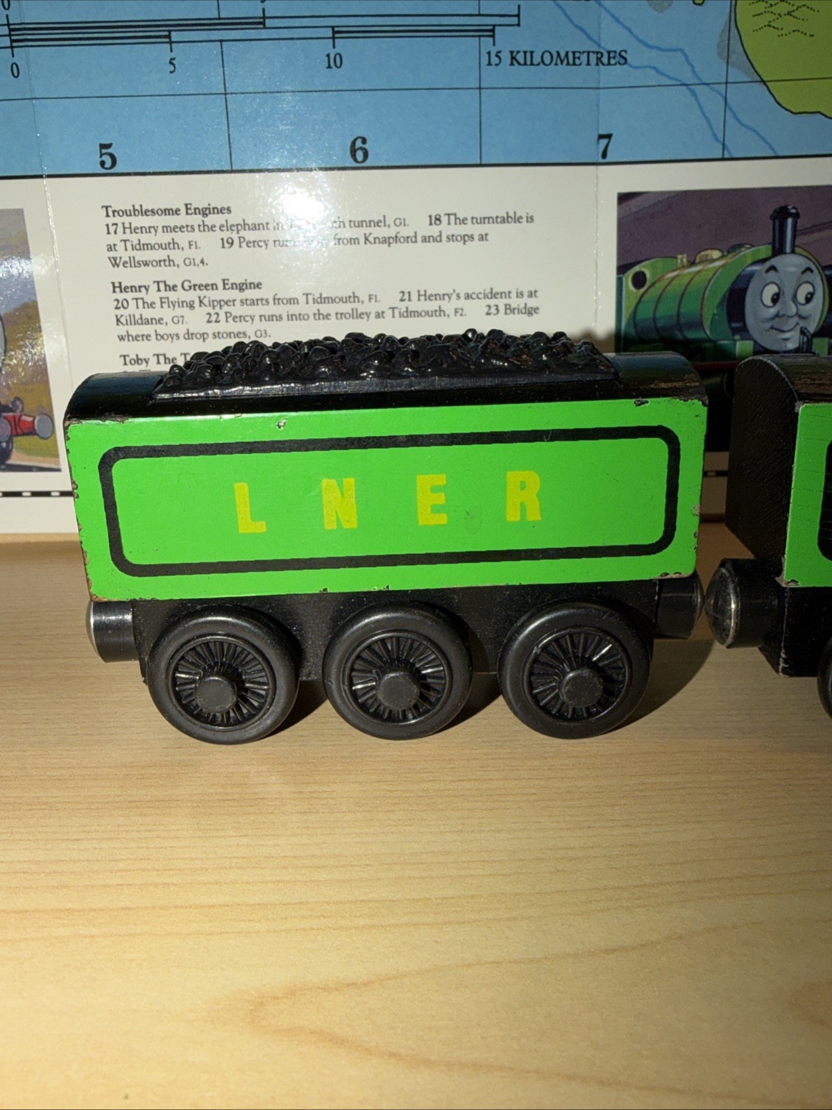 FLYING SCOTSMAN ! THOMAS FRIENDS TRAIN WOODEN RAILWAY 1999 Set