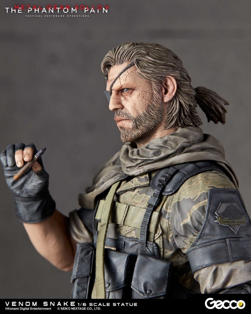 Metal Gear Solid Phantom Pain Venom Snake LE 1/6 Scale Figure Statue GECCO NEW
