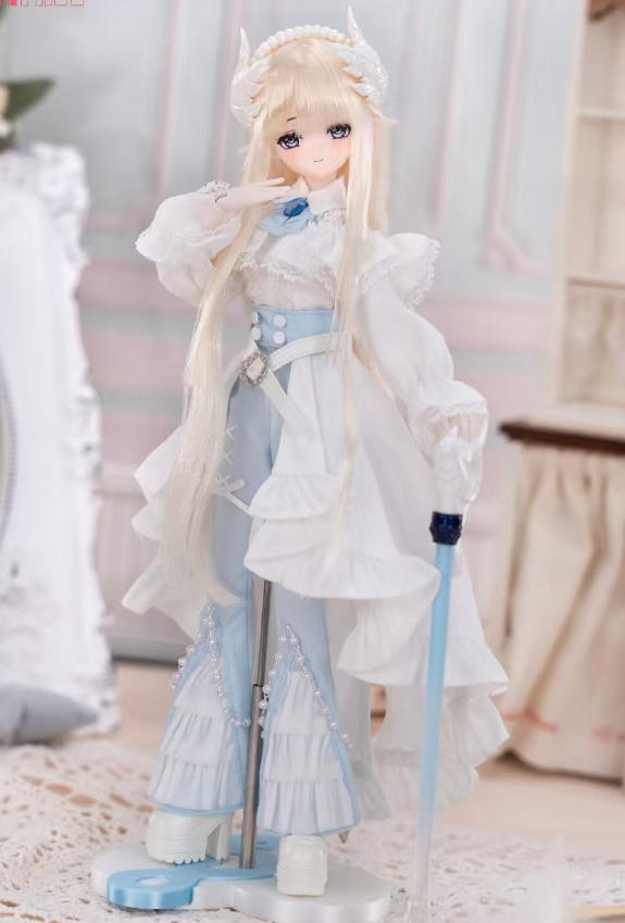 Come4Free Gygis Alba Ailier Feather Fog Poem 22cm/8.6In Bjd Dressable Doll Gift