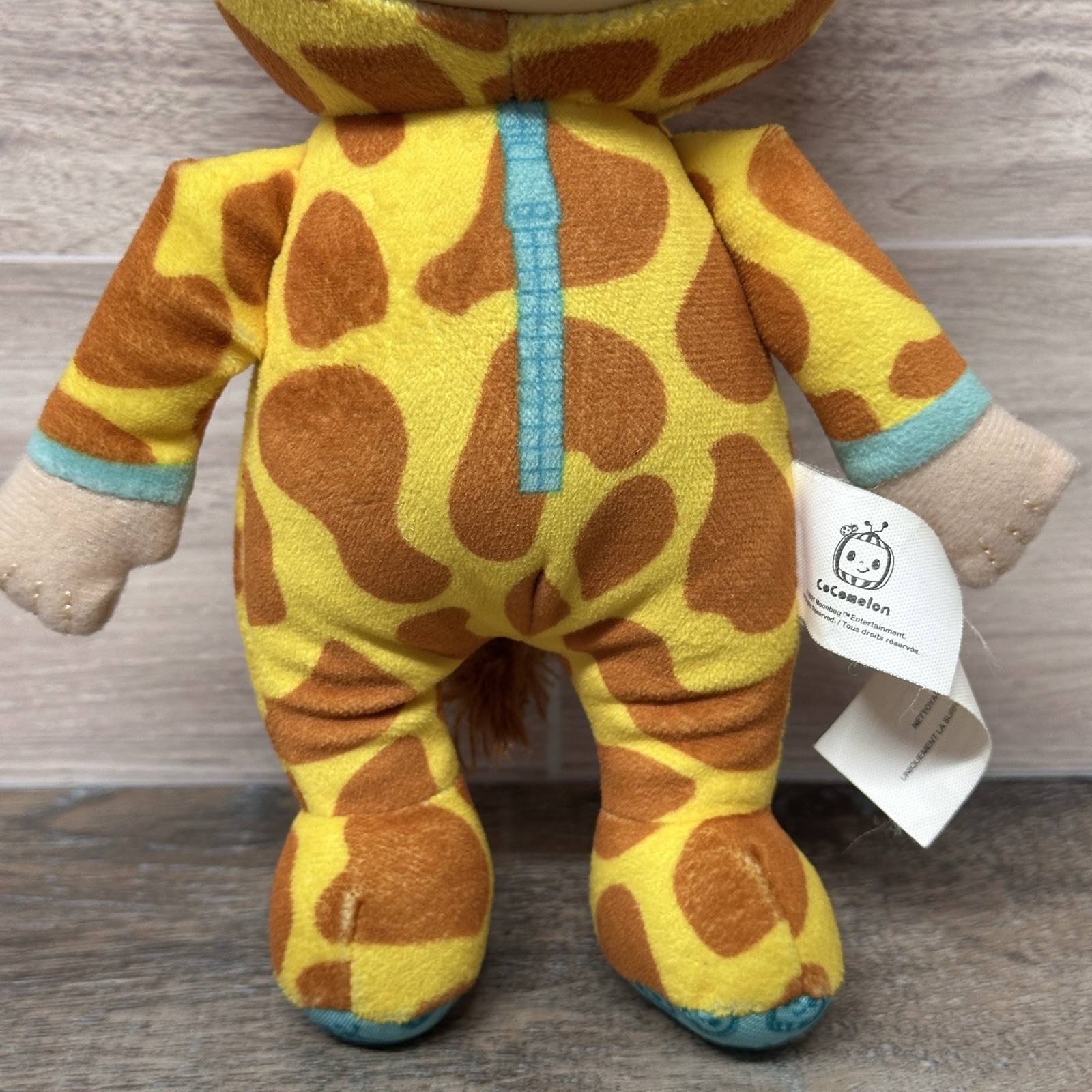 COCOMELON JJ Baby Doll 8” Plush Lion Monkey Giraffe Lot 3 Jazwares GPC