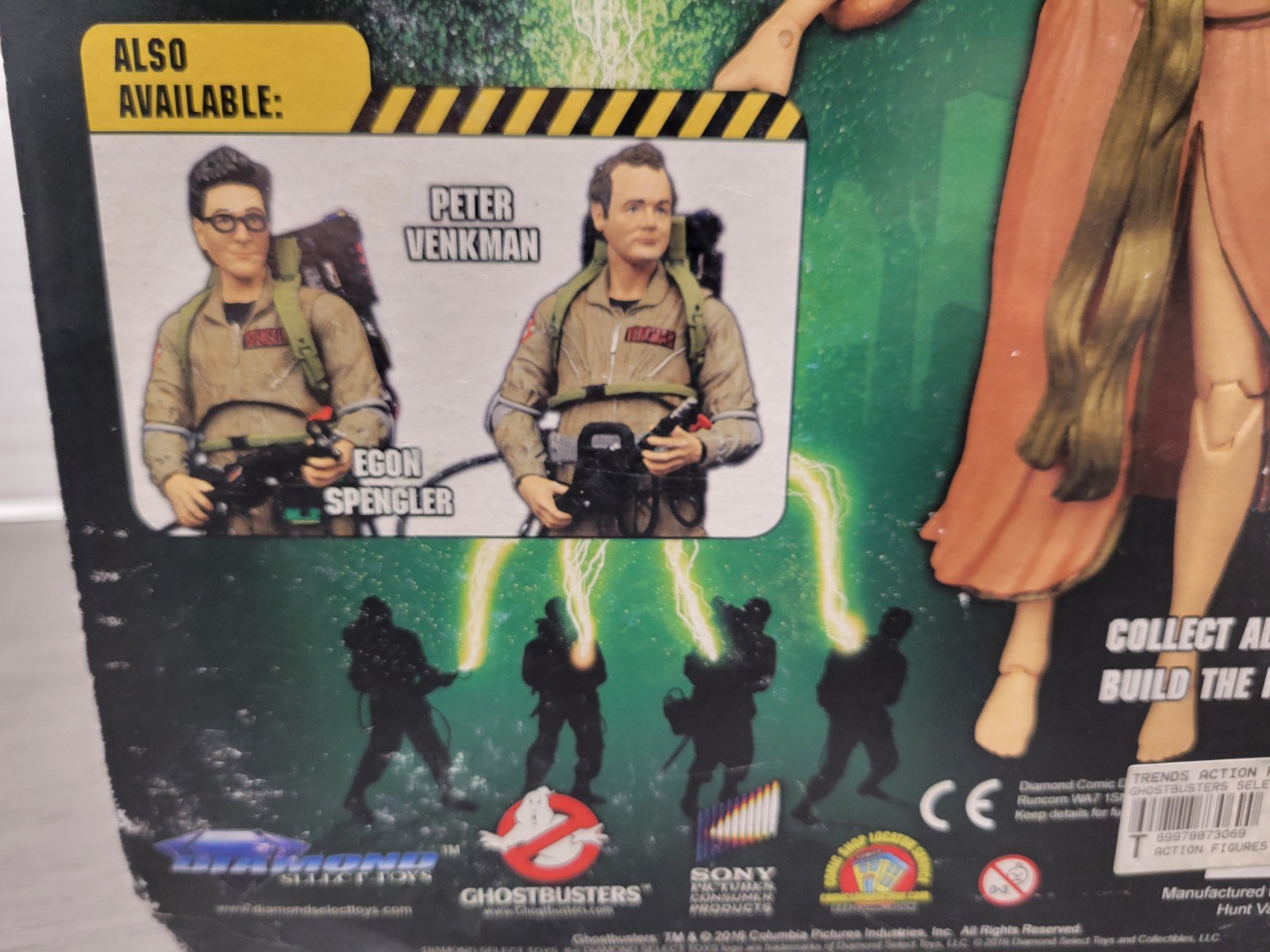 Diamond Select Ghostbusters Select Series 2 Dana Barrett Action Figure