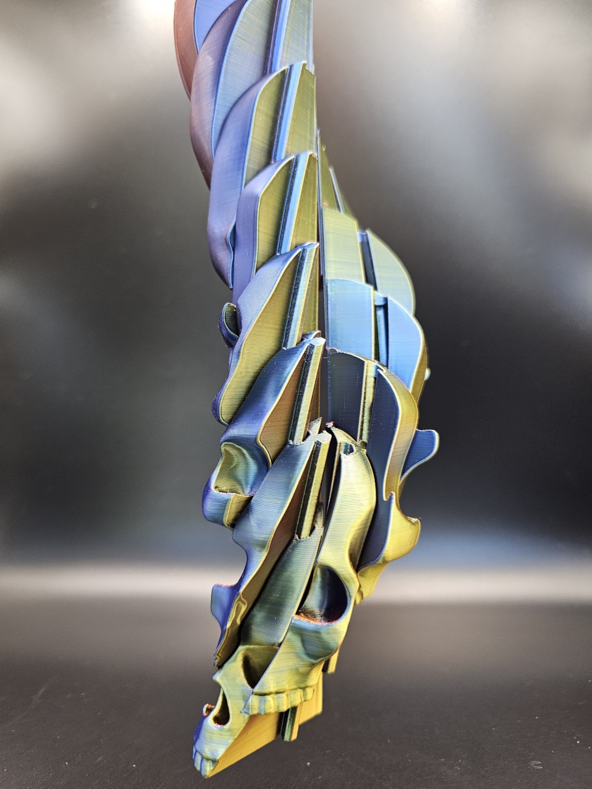 3D Printed Extended Scull Fidget Toy