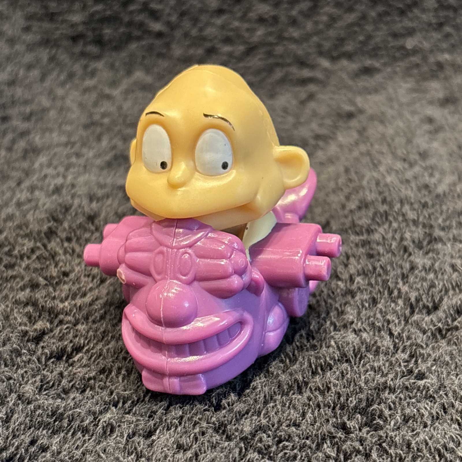 Vintage Rugrats TOMMY PICKLES Purple Car Toy Nickelodeon 90&rsquo;s VTG