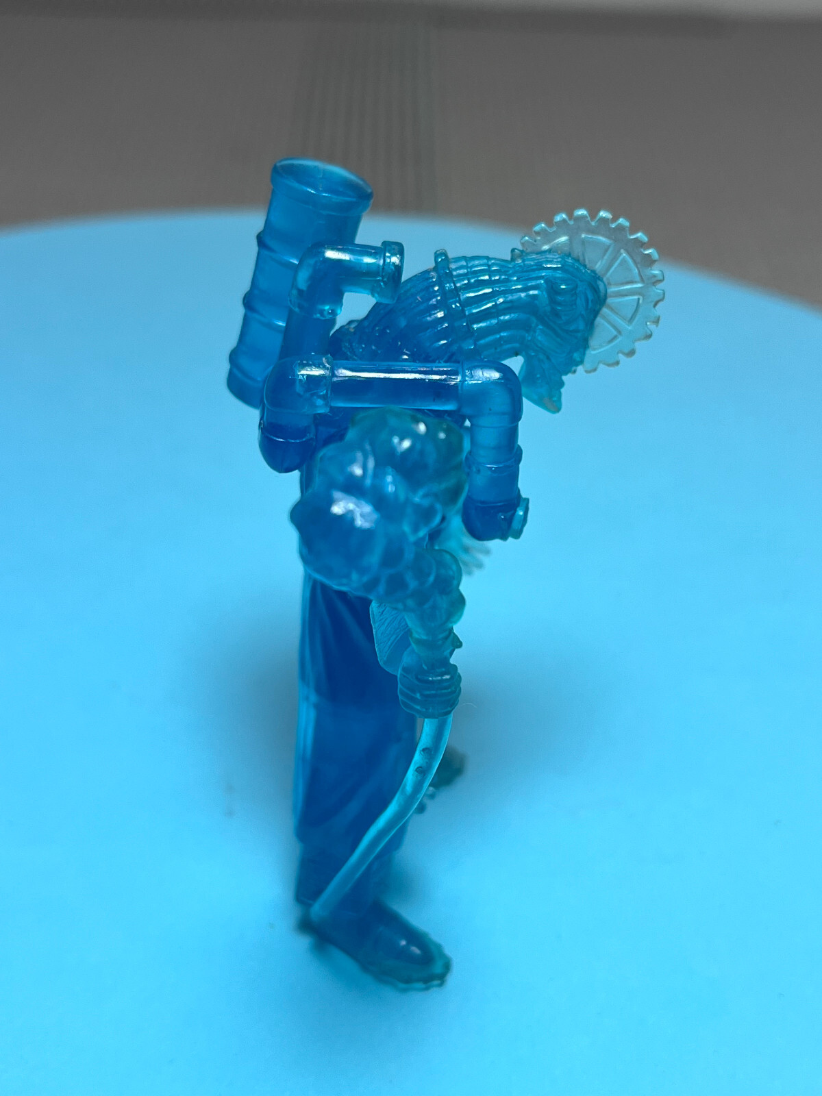 Power Rangers- 5” Transparent General Blue Figure