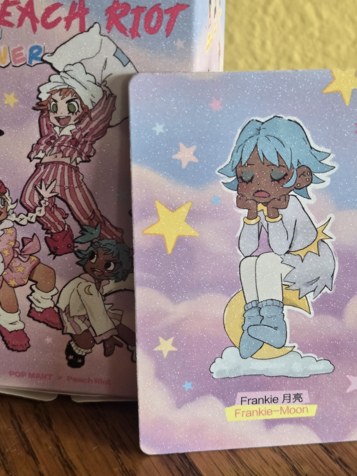 POP MART x Lil Peach Riot Sleepover Series Frankie-Moon Confirmed Figure