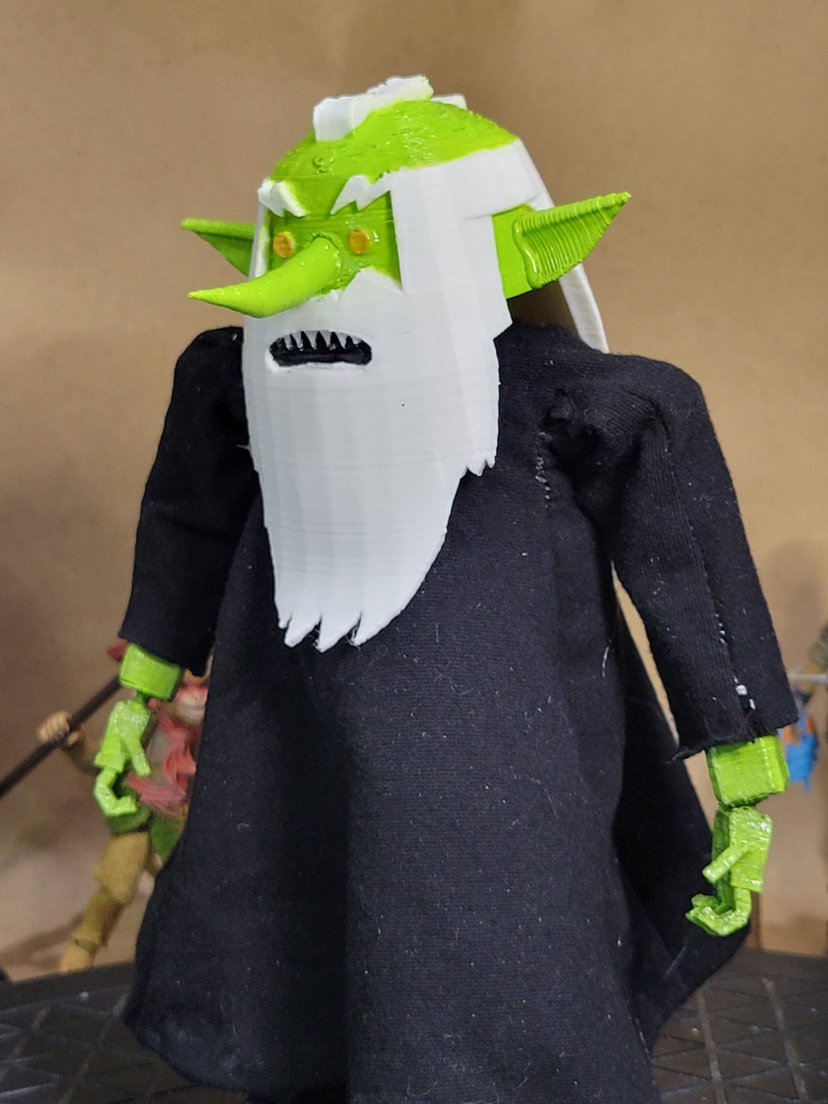 8 In. Tall 3D Printed Goblin King Custom Figure