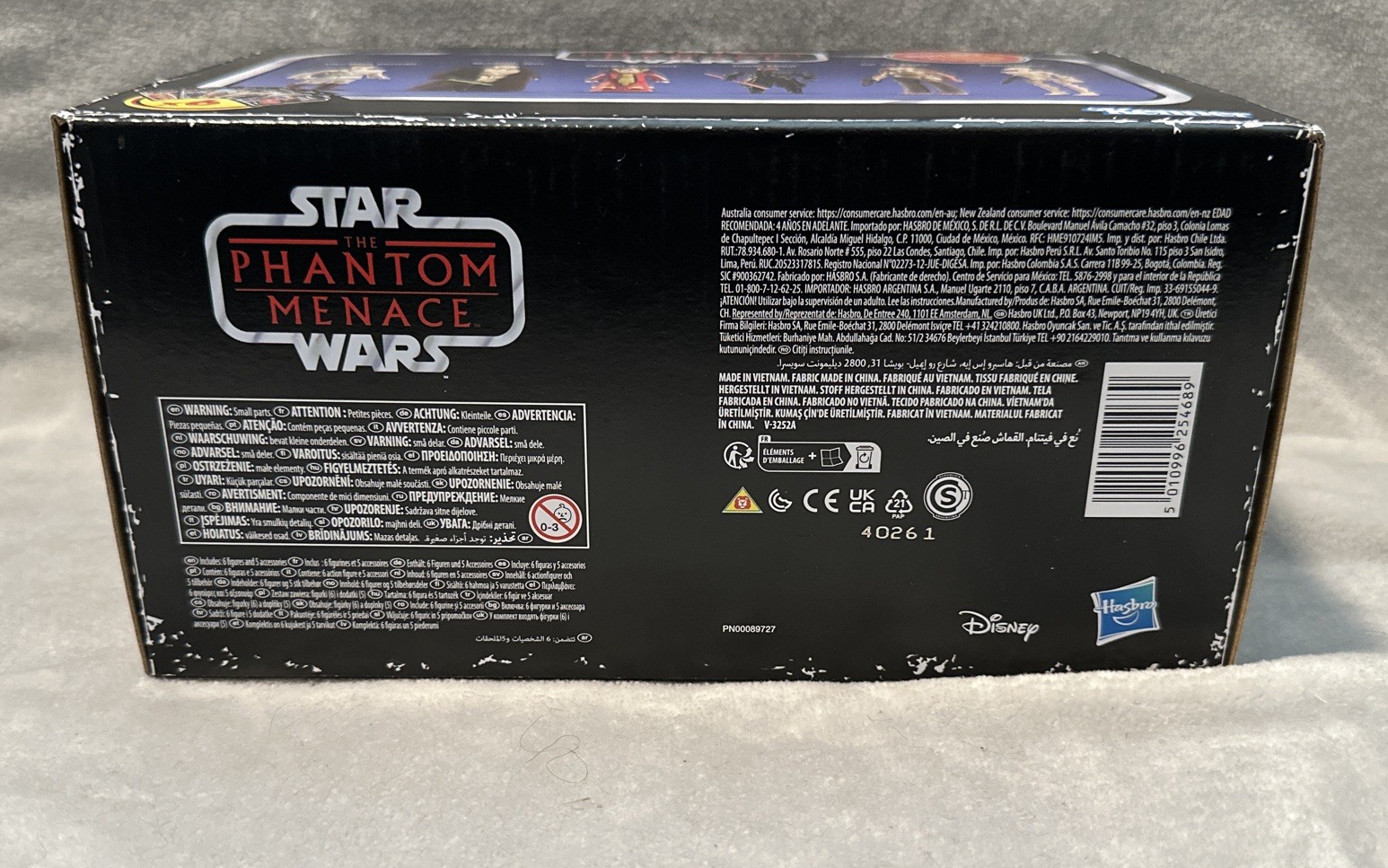 Star Wars Retro Collection Phantom Menace Six Pack 3.75” Target Exclusive – NEW