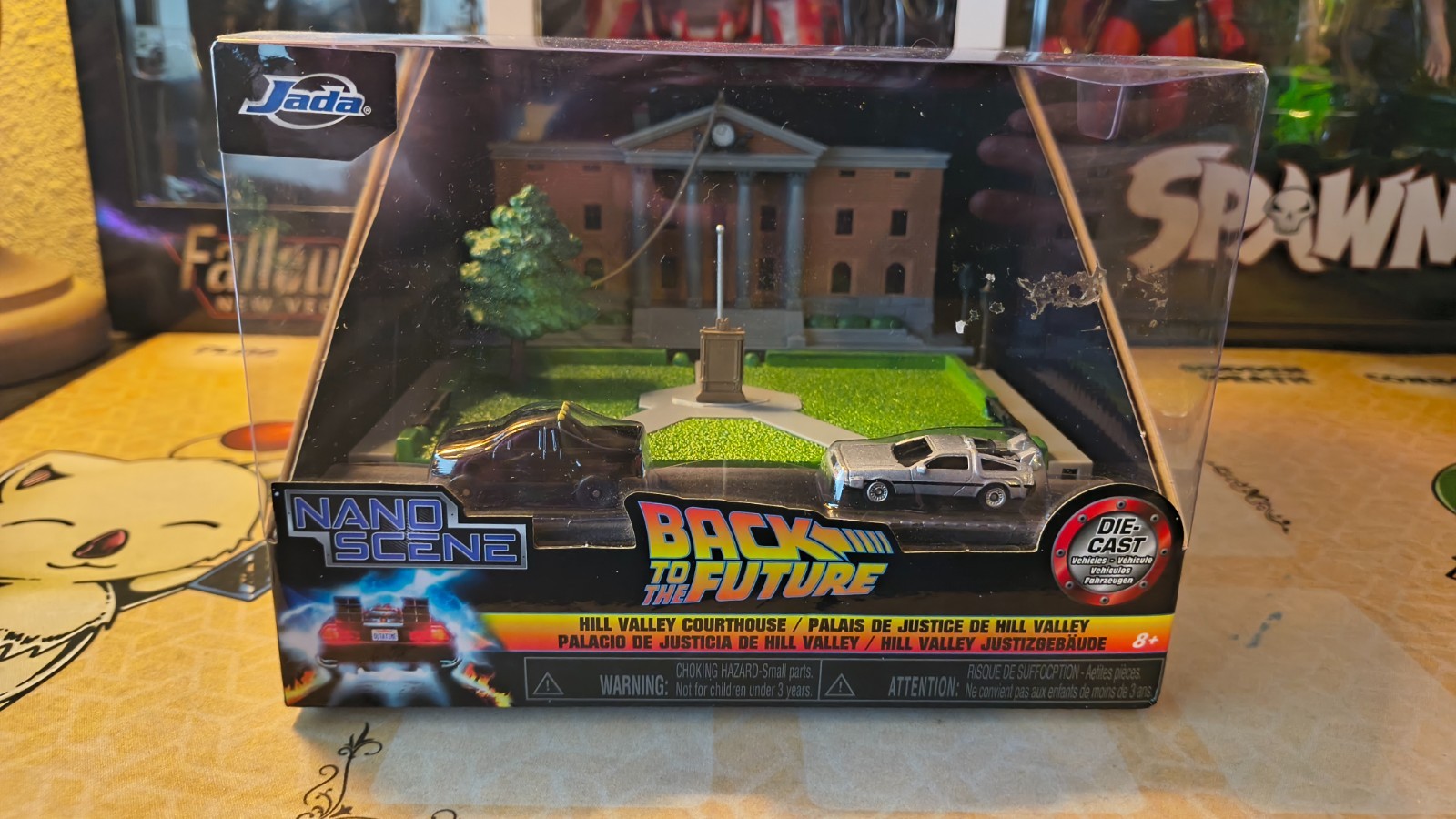 Jada Back to the Future Nano Hollywood Ride Scene Hill Valley Courthouse NIB