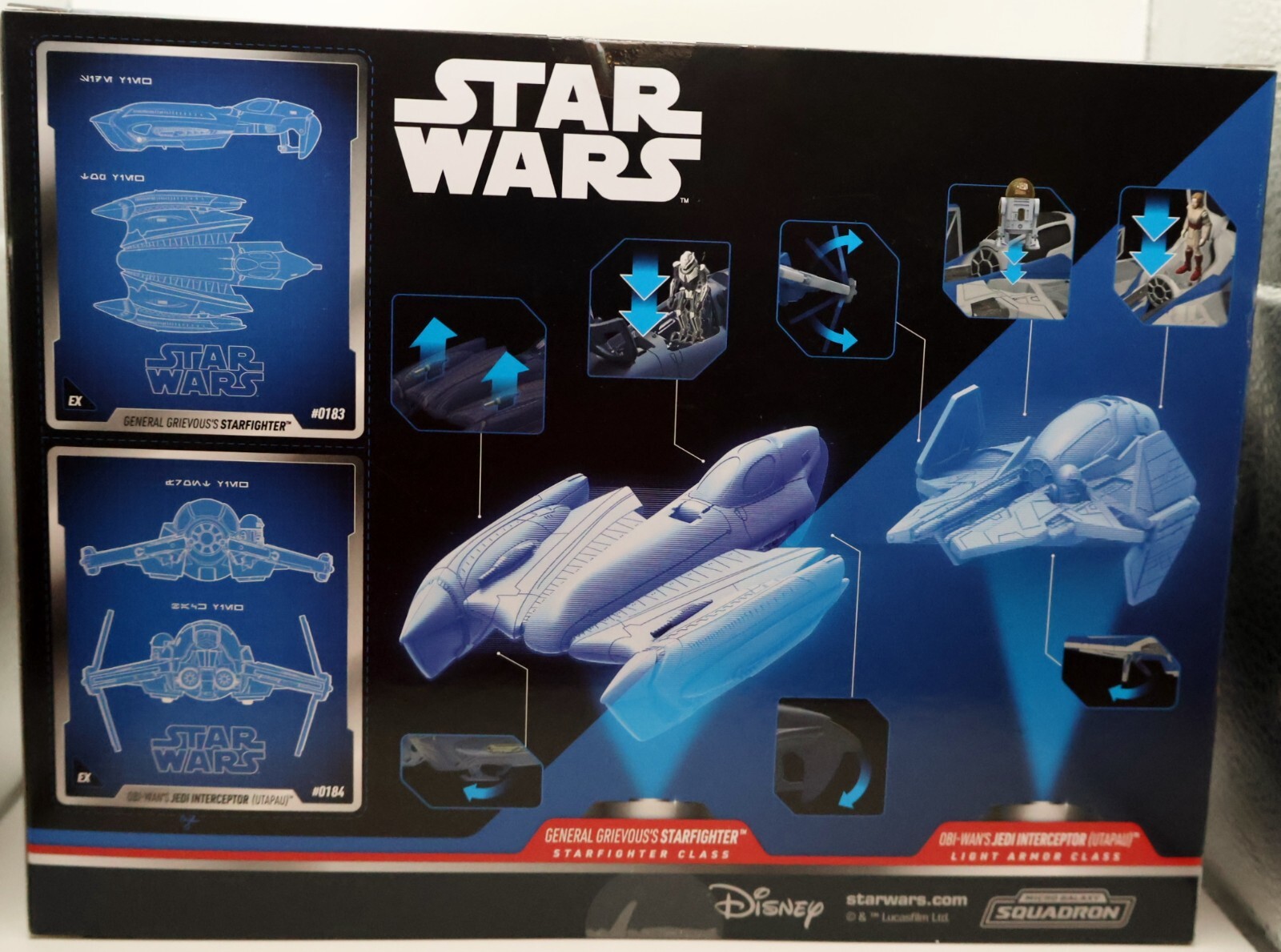 Star Wars Micro Galaxy Squadron General Grievous&rsquo;s Final Battle Pack Exclusive